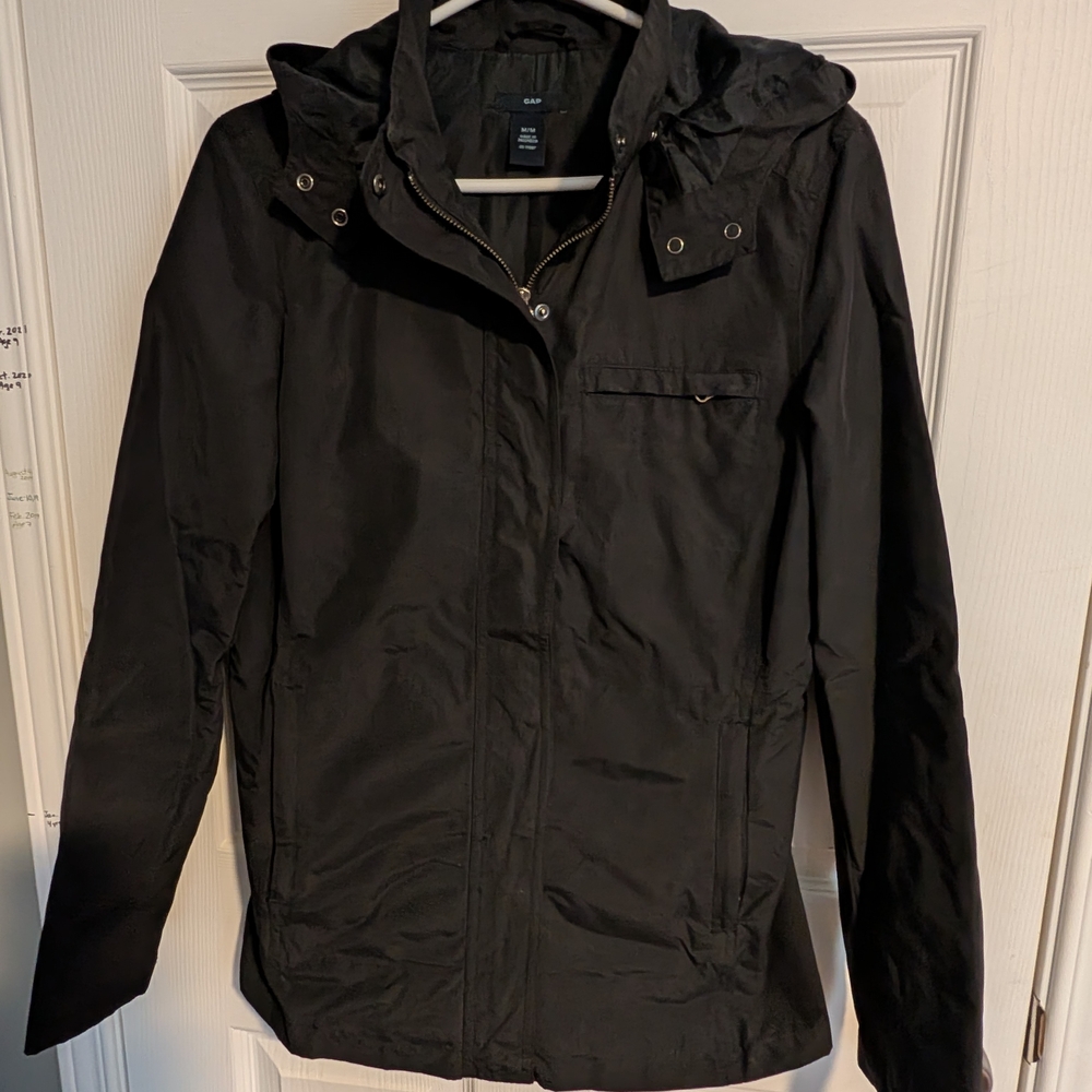 GAP Women's Utility Jacket in Black